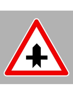 KRESZ tábla, Közúti jelzőtábla - "A" Veszélyt jelző táblák - Útkereszteződés alárendelt úttal