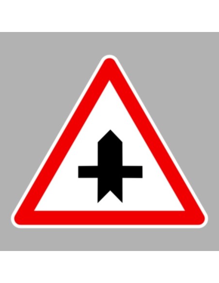 KRESZ tábla, Közúti jelzőtábla - "A" Veszélyt jelző táblák - Útkereszteződés alárendelt úttal