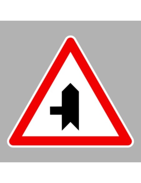 KRESZ tábla, Közúti jelzőtábla - "A" Veszélyt jelző táblák - Útkereszteződés alárendelt úttal balról