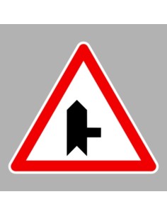 KRESZ tábla, Közúti jelzőtábla - "A" Veszélyt jelző táblák - Útkereszteződés alárendelt úttal jobbról