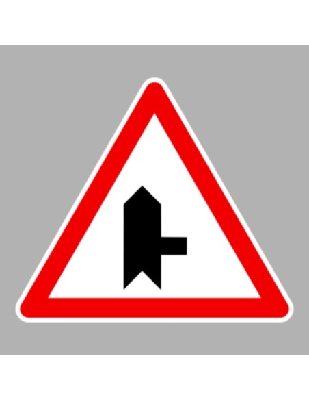 KRESZ tábla, Közúti jelzőtábla - "A" Veszélyt jelző táblák - Útkereszteződés alárendelt úttal jobbról