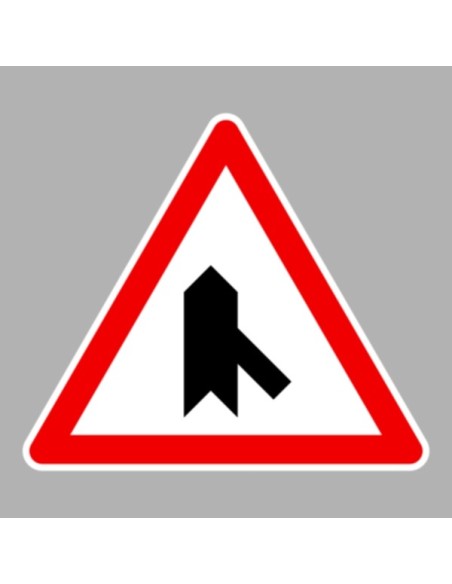 KRESZ tábla, Közúti jelzőtábla - "A" Veszélyt jelző táblák - Útkereszteződés alárendelt úttal jobbról