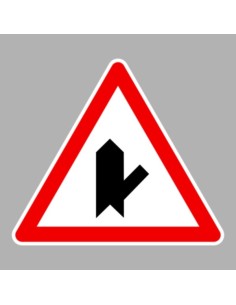 KRESZ tábla, Közúti jelzőtábla - "A" Veszélyt jelző táblák - Útkereszteződés alárendelt úttal jobbról