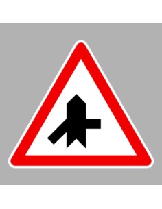 KRESZ tábla, Közúti jelzőtábla - "A" Veszélyt jelző táblák - Útkereszteződés alárendelt úttal