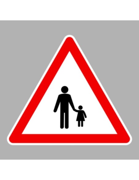 KRESZ tábla, Közúti jelzőtábla - "A" Veszélyt jelző táblák - Gyalogosok