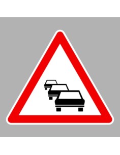 KRESZ tábla, Közúti jelzőtábla - "A" Veszélyt jelző táblák - Torlódás