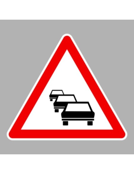 KRESZ tábla, Közúti jelzőtábla - "A" Veszélyt jelző táblák - Torlódás