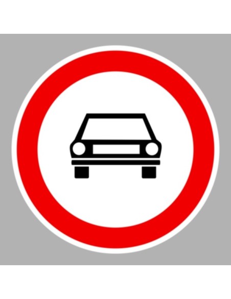 KRESZ tábla, Közúti jelzőtábla - "C" Tilalmi jelzőtáblák - Gépjárművel, mezőgazdasági vontatóval és lassú járművel behajtani til