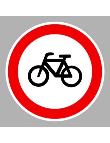 KRESZ tábla, Közúti jelzőtábla - "C" Tilalmi jelzőtáblák - Kerékpárral behajtani tilos