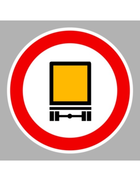 KRESZ tábla, Közúti jelzőtábla - "C" Tilalmi jelzőtáblák - Veszélyes anyagot szállító járművel behajtani tilos