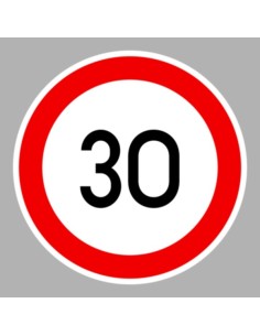 KRESZ tábla, Közúti jelzőtábla - "C" Tilalmi jelzőtáblák - Sebesség korlátozás