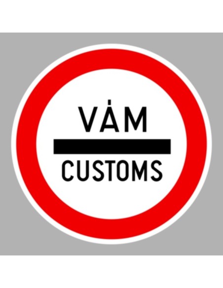 KRESZ tábla, Közúti jelzőtábla - "C" Tilalmi jelzőtáblák - Kötelező megállás (vám/általános)