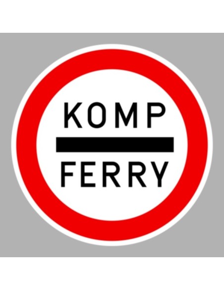 KRESZ tábla, Közúti jelzőtábla - "C" Tilalmi jelzőtáblák - Kötelező megállás (komp/általános)