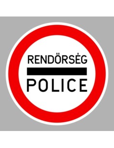 KRESZ tábla, Közúti jelzőtábla - "C" Tilalmi jelzőtáblák - Kötelező megállás (rendőrség/általános)