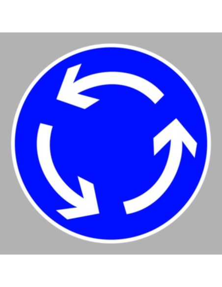 KRESZ tábla, Közúti jelzőtábla - "D" Utasítást adó jelzőtáblák - Körforgalom