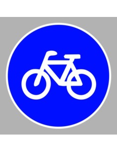KRESZ tábla, Közúti jelzőtábla - "D" Utasítást adó jelzőtáblák - Kerékpárút