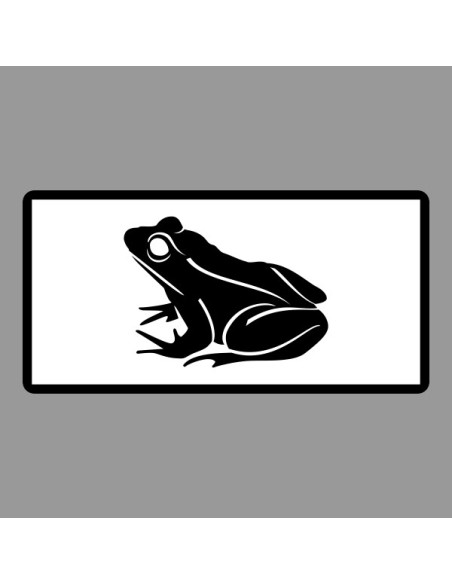 KRESZ tábla, Közúti jelzőtábla - "H" Kiegészítő jelzőtáblák - Békák