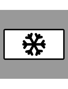 KRESZ tábla, Közúti jelzőtábla - "H" Kiegészítő jelzőtáblák - Hóesés