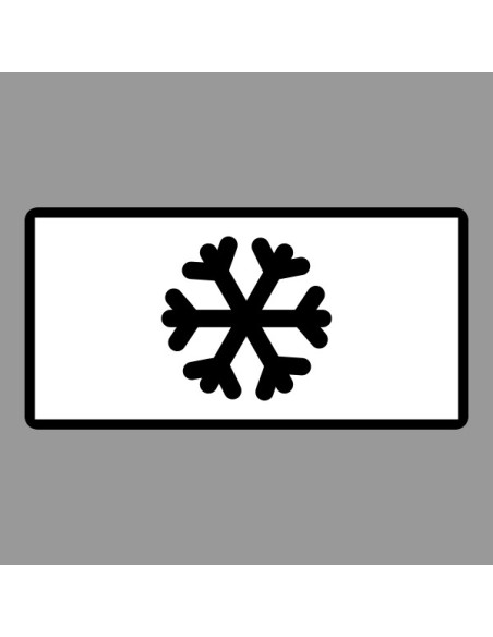 KRESZ tábla, Közúti jelzőtábla - "H" Kiegészítő jelzőtáblák - Hóesés