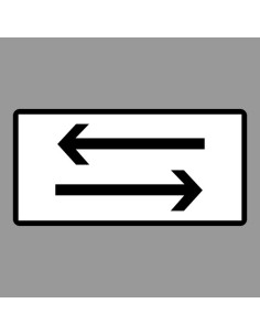 KRESZ tábla, Közúti jelzőtábla - "H" Kiegészítő jelzőtáblák - Keresztirányú Közlekedés