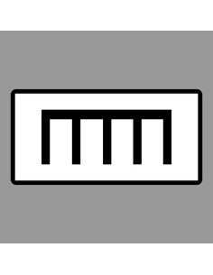 KRESZ tábla, Közúti jelzőtábla - "H" Kiegészítő jelzőtáblák - Merőleges Felállás