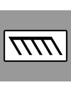 KRESZ tábla, Közúti jelzőtábla - "H" Kiegészítő jelzőtáblák - Ferde Felállás