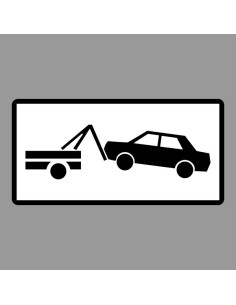 KRESZ tábla, Közúti jelzőtábla - "H" Kiegészítő jelzőtáblák - Elszállítás