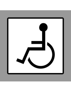 KRESZ tábla, Közúti jelzőtábla - "H" Kiegészítő jelzőtáblák - Mozgáskorlátozottak Részére