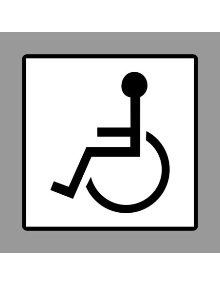 KRESZ tábla, Közúti jelzőtábla - "H" Kiegészítő jelzőtáblák - Mozgáskorlátozottak Részére