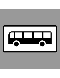 KRESZ tábla, Közúti jelzőtábla - "H" Kiegészítő jelzőtáblák - Autóbuszok Részére