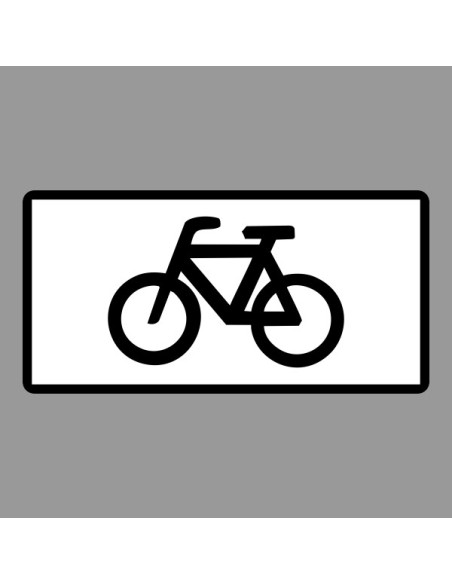 KRESZ tábla, Közúti jelzőtábla - "H" Kiegészítő jelzőtáblák - Kerékpárok Részére
