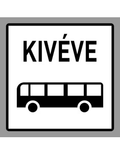 KRESZ tábla, Közúti jelzőtábla - "H" Kiegészítő jelzőtáblák - Kivéve Autóbusz