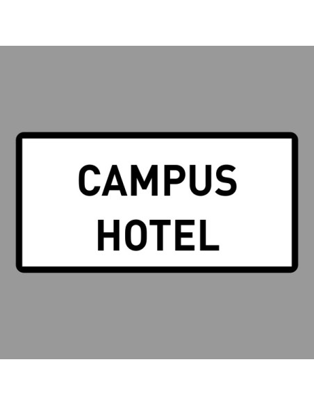 KRESZ tábla, Közúti jelzőtábla - "H" Kiegészítő jelzőtáblák - Idegenforgalmi Úti Cél Neve