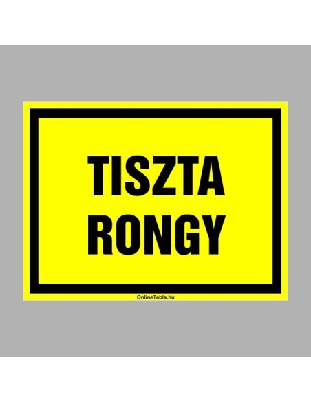 Hulladékkezelés, Szelektív hulladék gyűjtés - Tiszta Rongy