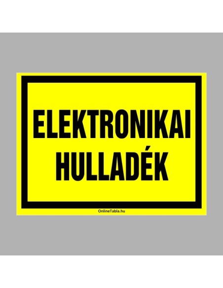 Hulladékkezelés, Szelektív hulladék gyűjtés - Elektronikai hulladék