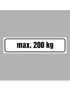 Terhelhetőség max. (Igény szerinti súllyal) 2