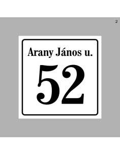 Házszámtábla 1710 2