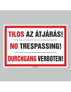 TILOS AZ ÁTJÁRÁS! 2