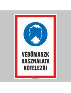 VÉDŐMASZK HASZNÁLATA KÖTELEZŐ! 2