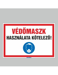 VÉDÕMASZK HASZNÁLATA KÖTELEZÕ! 2