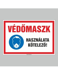 VÉDÕMASZK HASZNÁLATA KÖTELEZÕ! 2