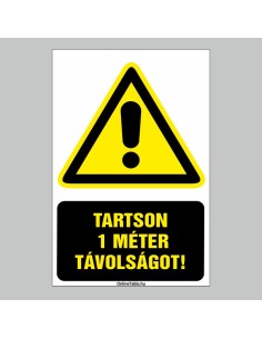 TARTSON 1 MÉTER TÁVOLSÁGOT! 2