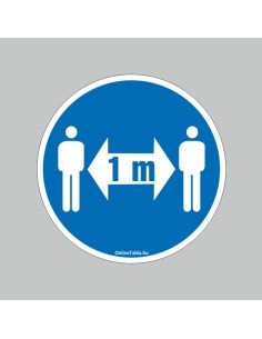 1 MÉTERES TÁVOLSÁGTARTÁS! 2