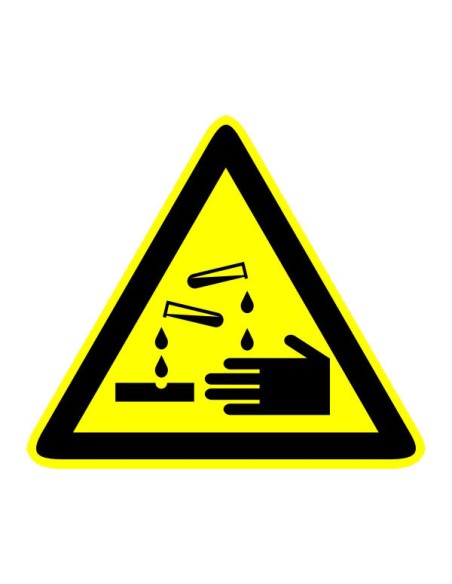 Vigyázz! Savveszély - Maró anyag