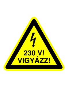 Vigyázz! 230V!