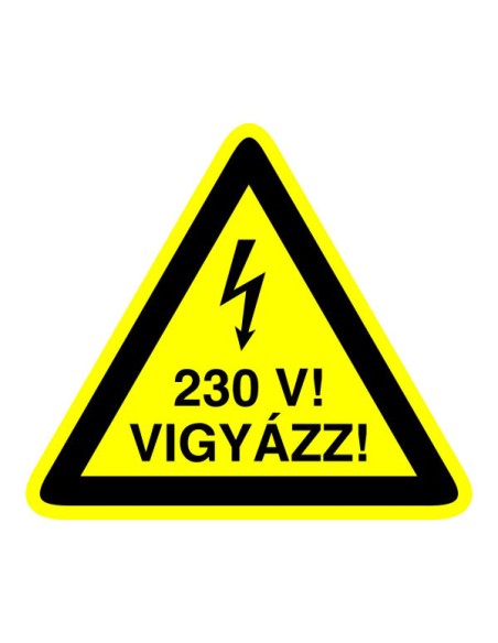 Vigyázz! 230V!