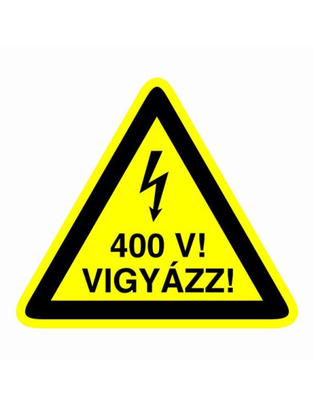 Vigyázz! 400V!