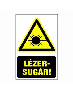 Lézersugár!