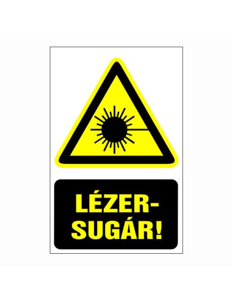 Lézersugár!