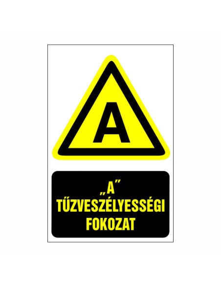"A" Tűzveszélyességi fokozat